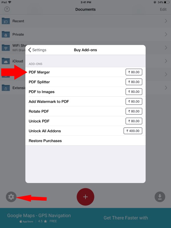 1 PDF merger for iPhone