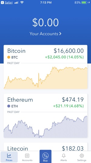 3 Buy or Sell Bitcoin on Coinbase on iPhone