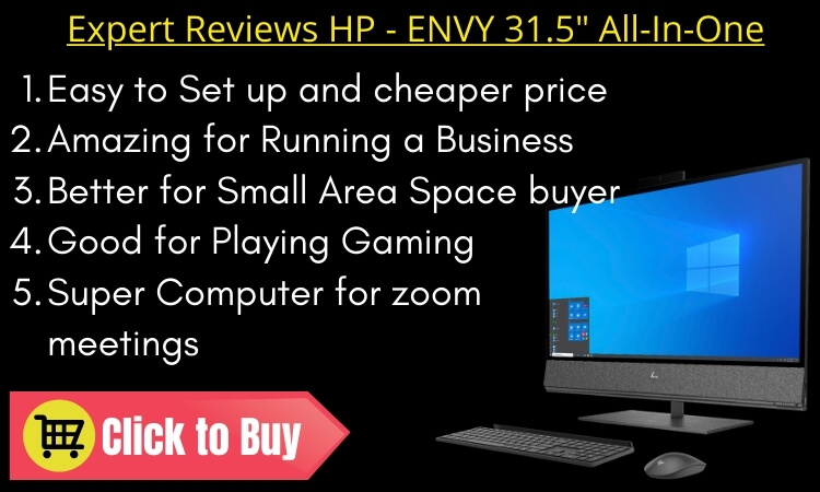 Expert Reviews HP - ENVY 31.5_ All-In-One - iMac alternatives 2021