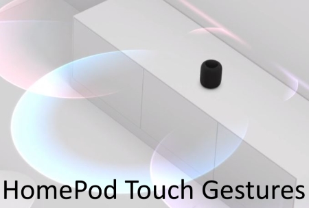 1 HomePod Touch Gestures featured