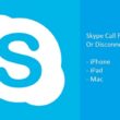 1 Skype Call Failed on iPhone features