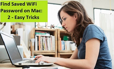 1 View or Find Saved WiFi password on Mac computer