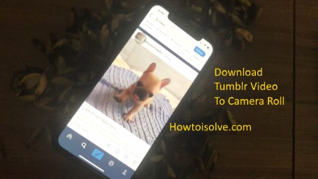 4 Download Tumblr video to camera roll on iPhone featured
