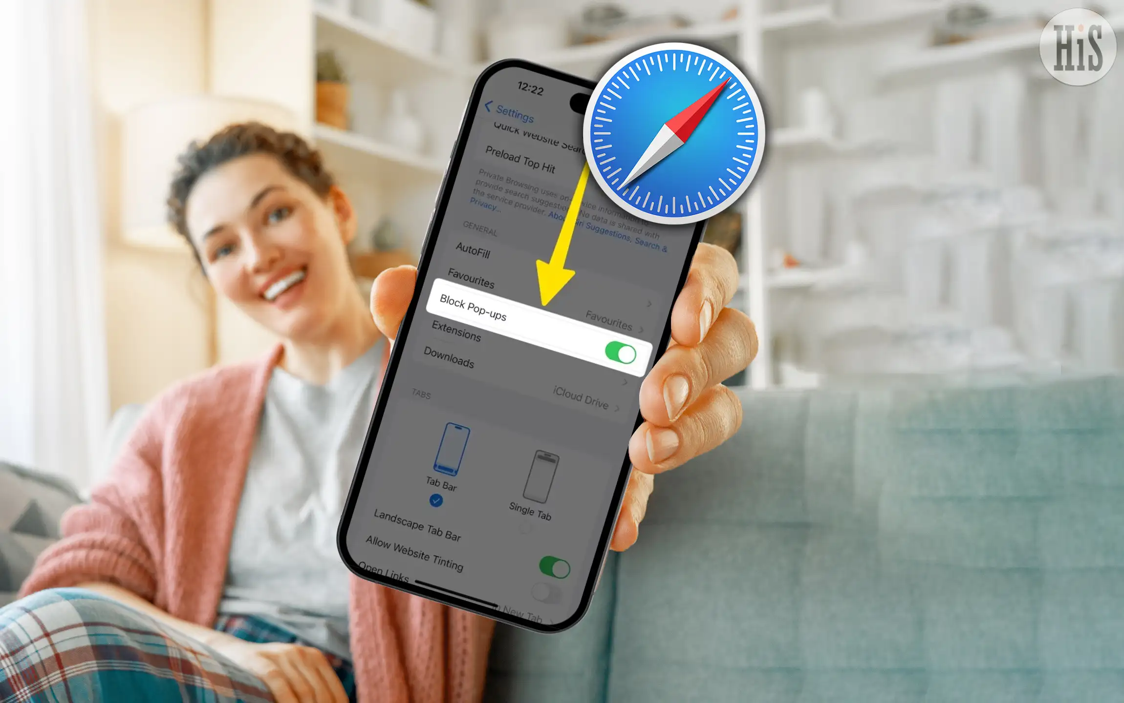 How to Stop Pop Ups on an iPhone Safari Browser