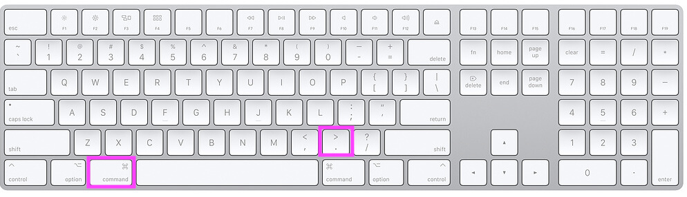 Keyboard Shortcut for Google Docs Square Symbol on Mac