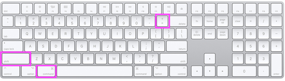 Квадратный символ на сочетаниях клавиш Mac Word