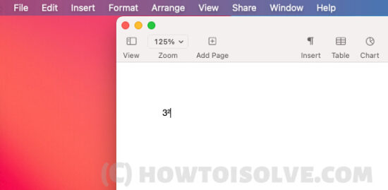 How to Type Squared Symbol on a Mac? (², √)Pages, Word, Mail…