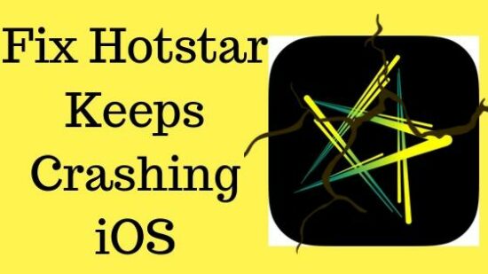 Fix Hotstar Keeps Crashing iOS