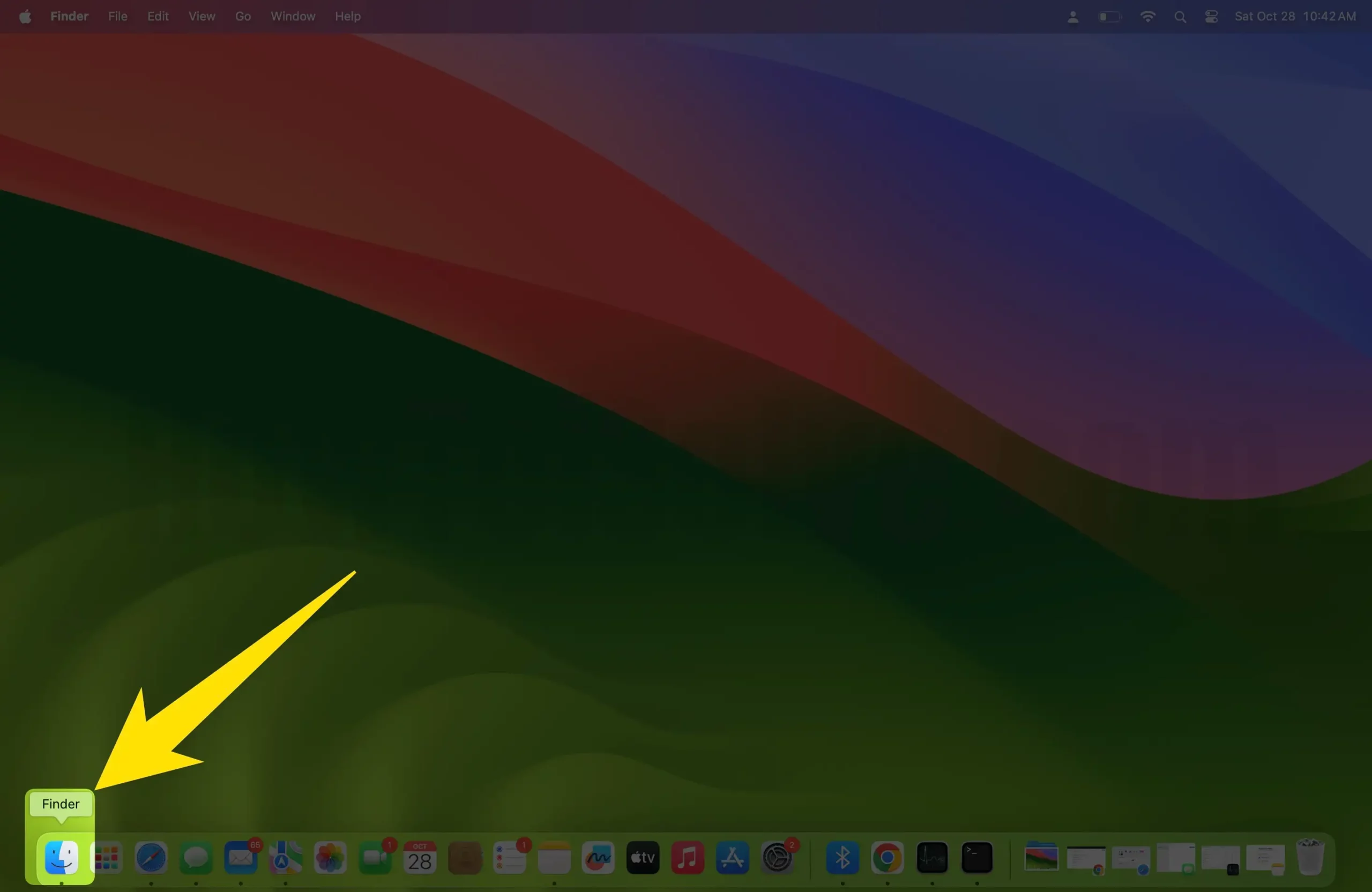 Where is Finder on Mac computer