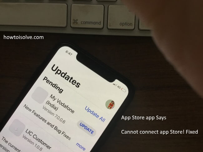 Cannot Connect to App Store iPhone X, iPhone 8 and iPhone 8 Plus, Fix