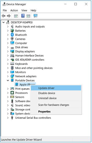 download iphone drivers for windows