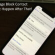 Manage Block Contact and What Happen after that (1)