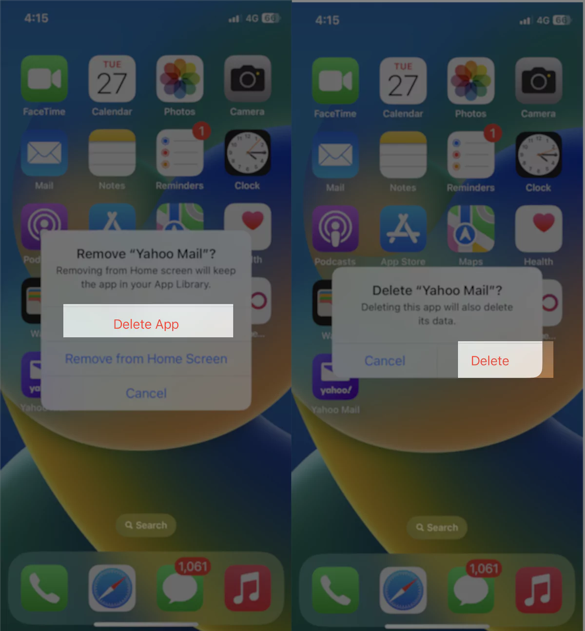 click-on-delete-to-uninstall-from-iphone