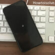1 iPhone Screen black and showing spinning wheel (1)
