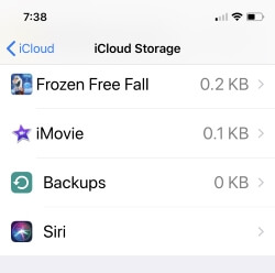 4 iCloud Backup check or Delete on iPhone and iPad