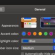 color screen and Dark Mode on macOS Mojave