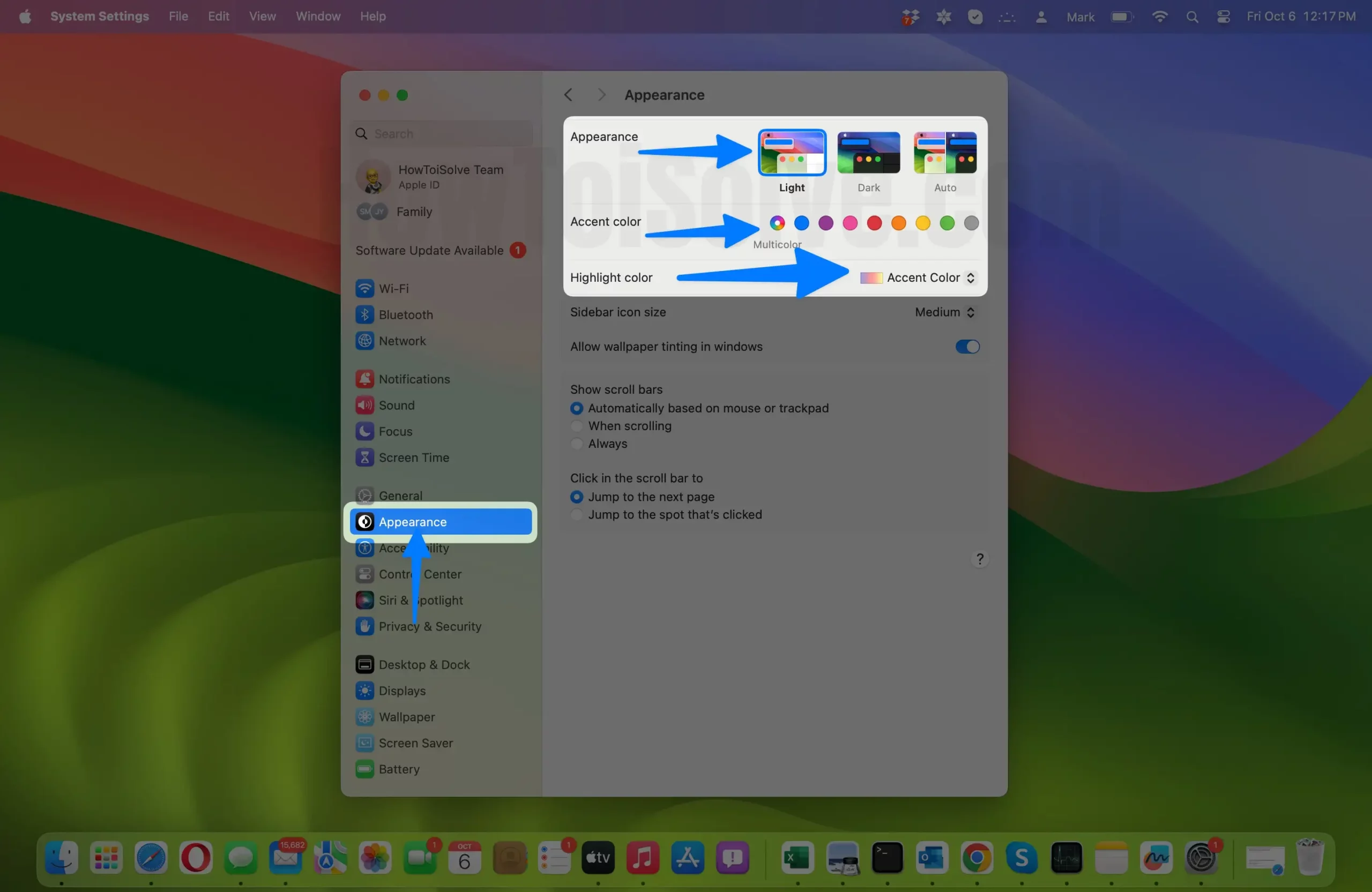 Change Accent Color and Highlight Color on Mac