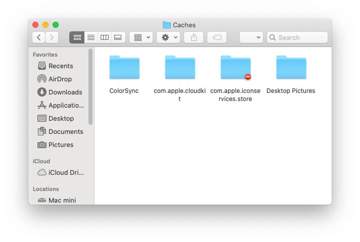 Clear Safari Caches on Mac