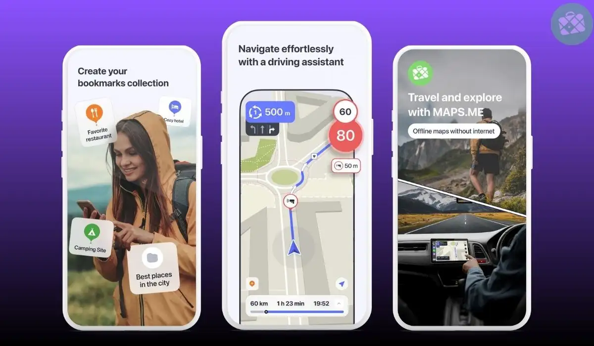 MAPS.ME Third Party Navigation Apps on CarPlay
