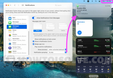 How to Manage Grouped Notifications on iPhone 15, MacBook