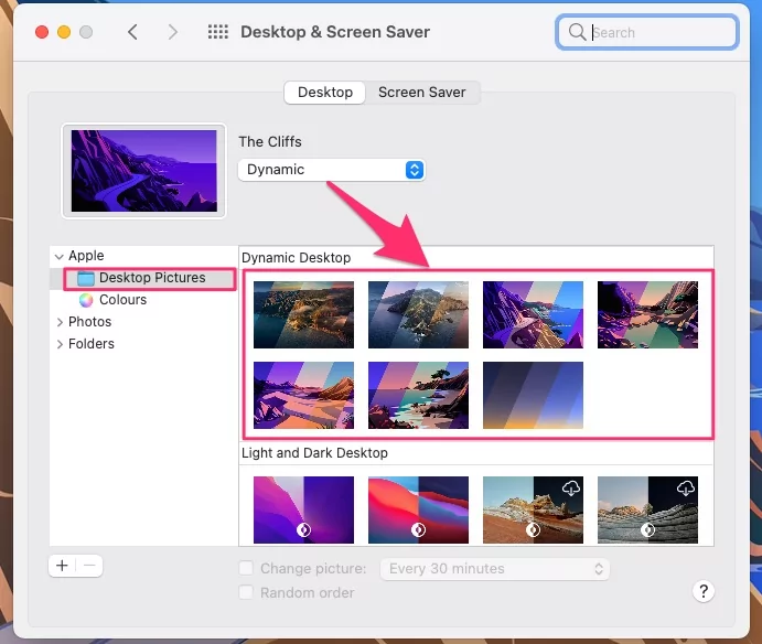 turn-on-dynamic-desktop-wallpaper-on-mac-or-macbook