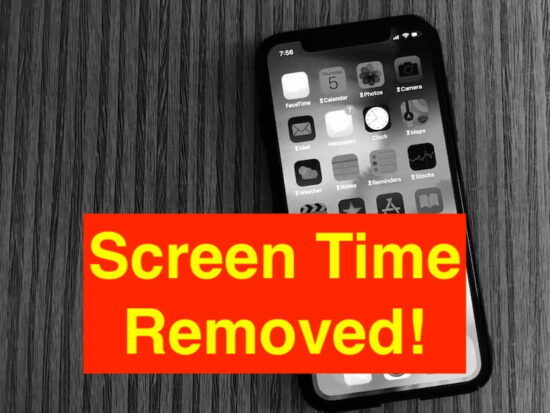 1 remove or Bypass screen TIme on iPhone if forgot screen time passcode