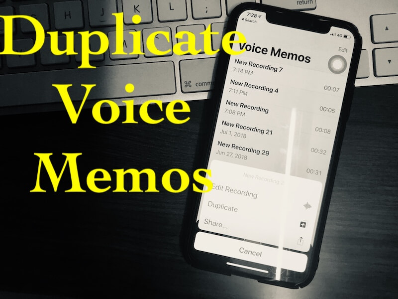 How to Duplicate Voice Memos in iOS 15/14/13.7/12.4 on ...