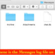 6 Check Where is Messages log file on Mac