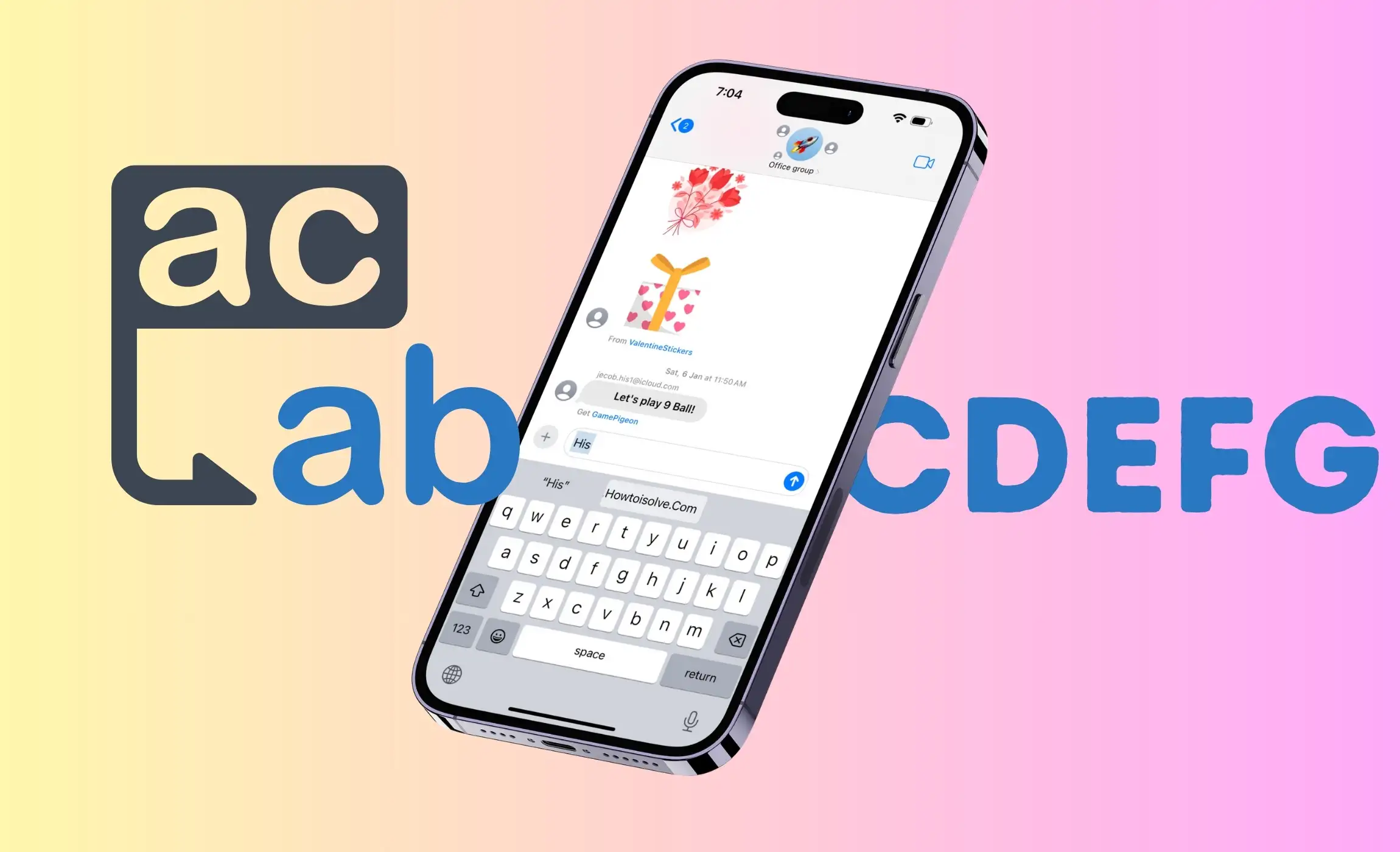 Text replacement Not Working on iPhone
