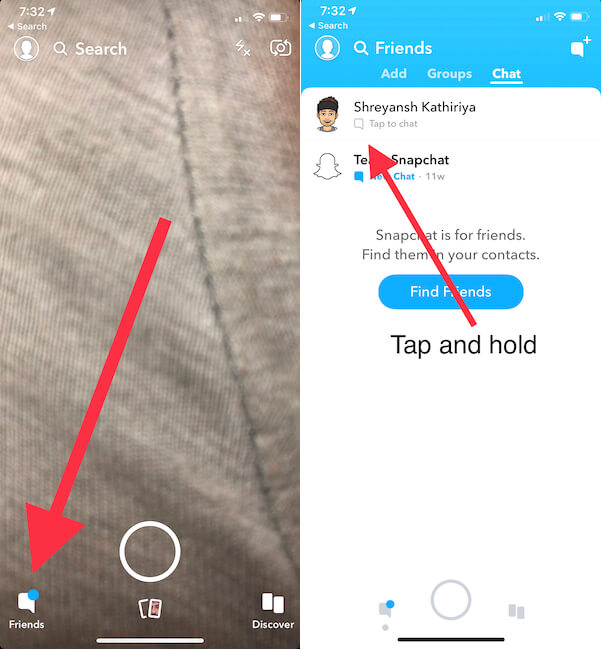 2 Enable Do Not Disturb on Snapchat iPhone and ipad