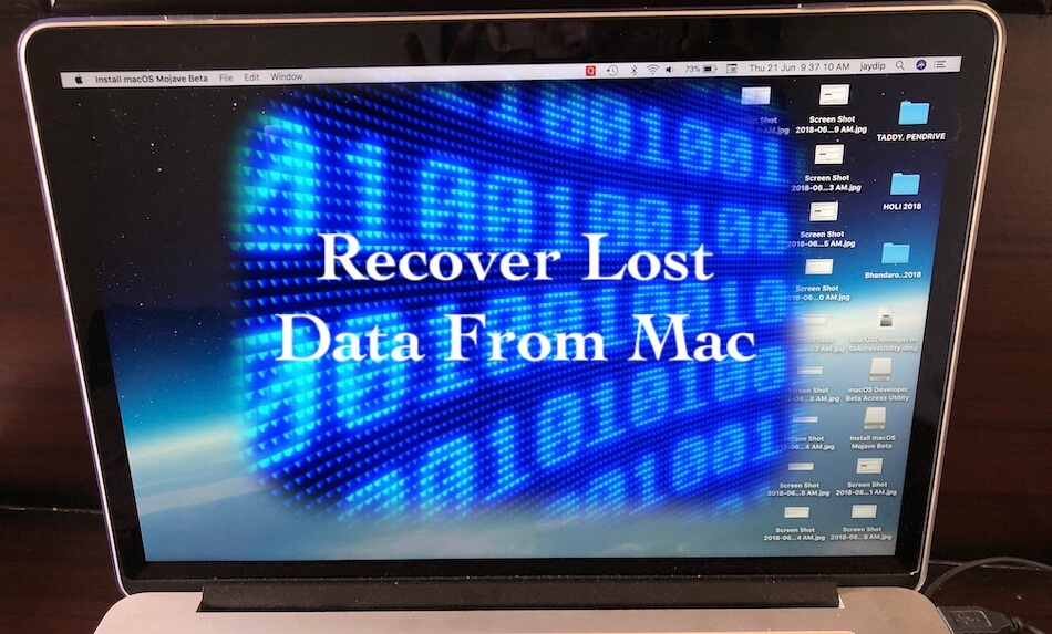 2 Восстановление потерянного файла после MacOS Mojave