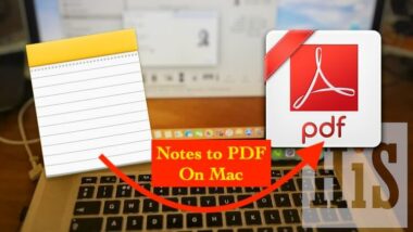 How to Export Notes as PDF on Mac tahoe 26
