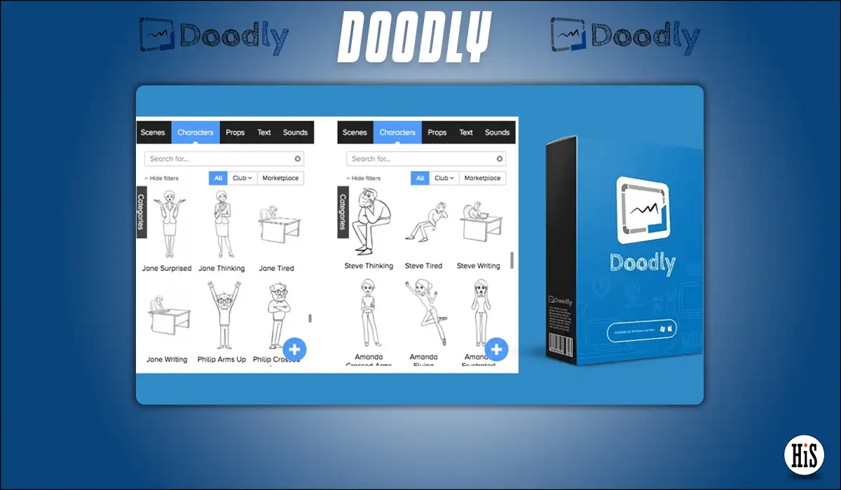 Doodly Whiteboard Animation Software