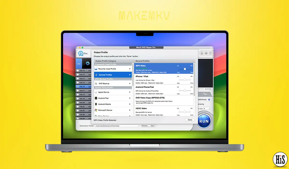 MakeMKV DVD Ripper for Mac
