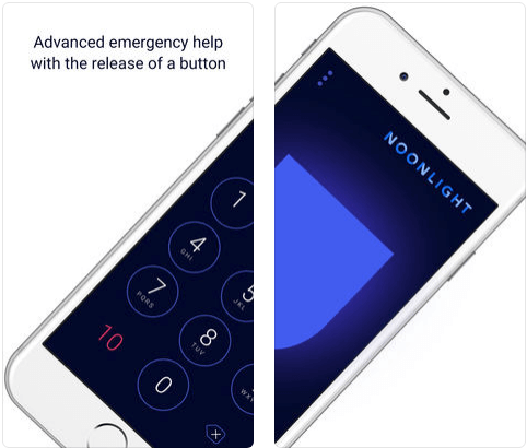 Приложения для iPhone для самообороны Noonlight