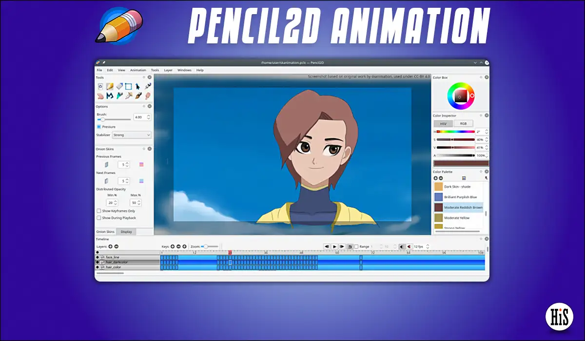 Pencil2D Whiteboard Animation Software