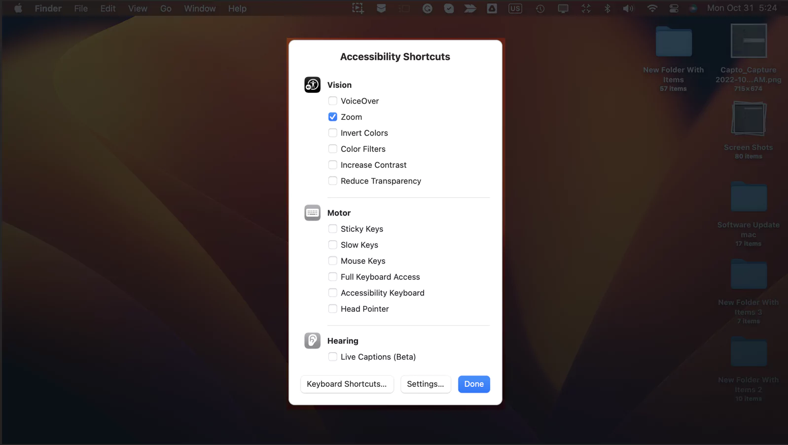 disable-accessibility-shortcuts-key-on-mac
