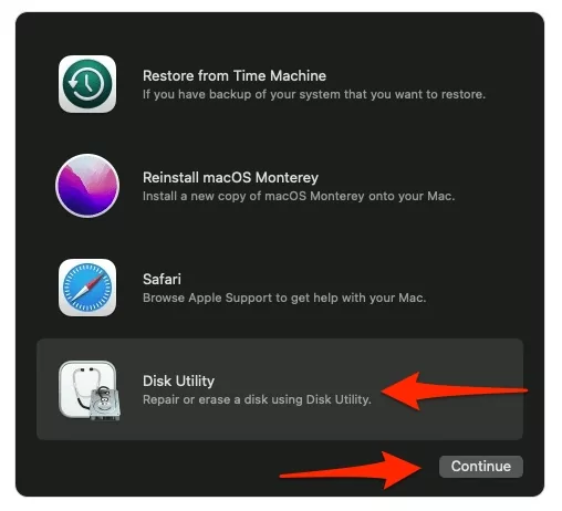 disk-utility-on-macos-recivery-utilities