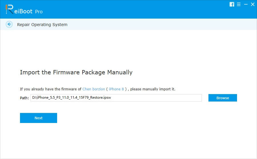 download firmware package