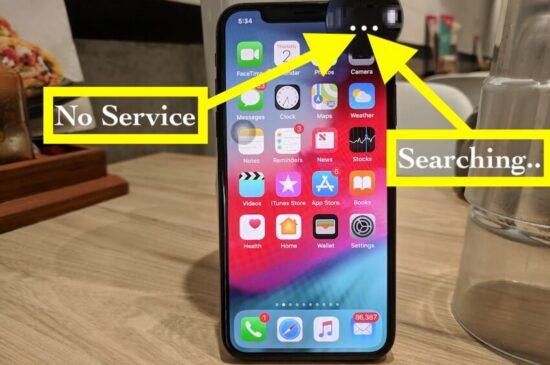 1 iPhone XS Max and iPhone XR says no Service or Searching
