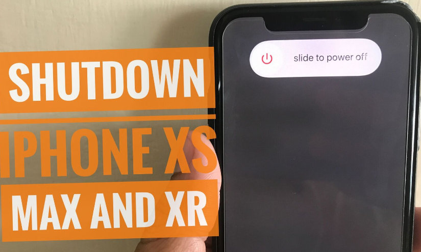 2 Tips to Shutdown iPhone XS, iPhone Xs Max, iPhone XR turn off Phone