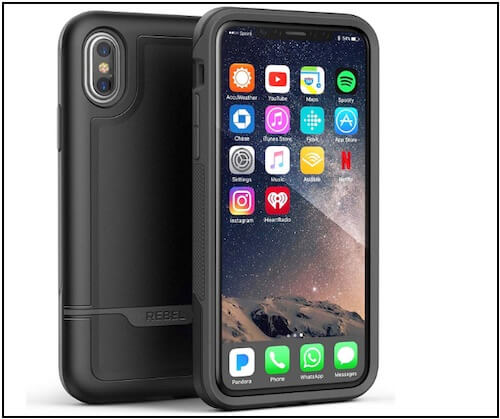 7 Encased Heavy Duty Armor for iPhone XS Max Military Grade case