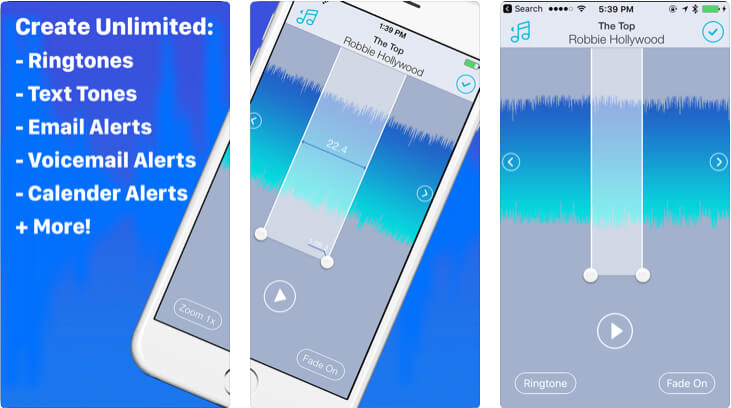 Ringtone Designer Pro 2.0 для iPhone