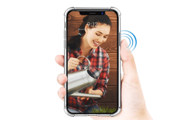 iPhone XS Clear case for FB cover page