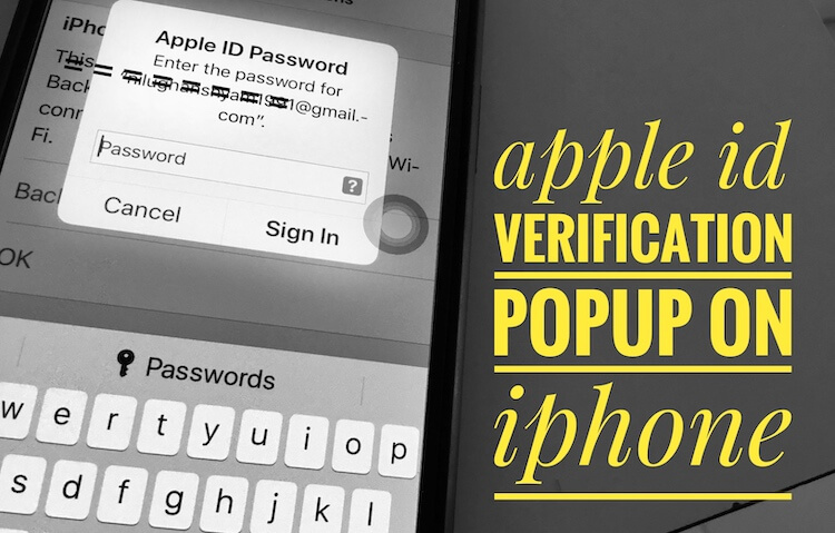 Apple ID verification failed on iPhone XS max iPhone XR