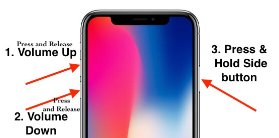 Принудительный перезапуск iPhone XS max не включается