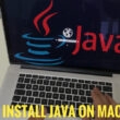 Install Java on Mac Mojave