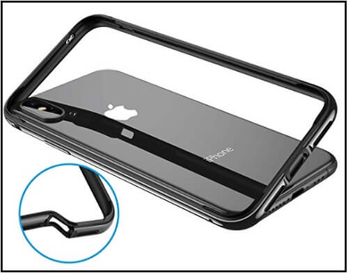 RANVOO’s Metal Bumper Case Cover for Apple iPhone XS