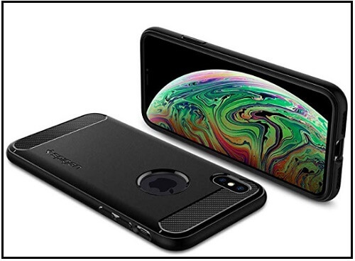 Spigen’s iPhone XS Max Carbon fiber case