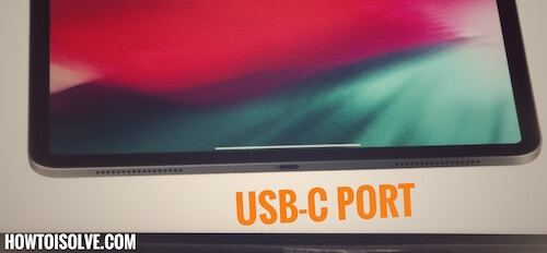 USB C port in new iPad Pro